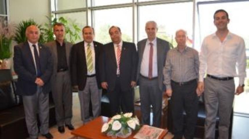 Ad&uuml; Rekt&ouml;r&uuml; Mustafa Birincioğlu&rsquo;ndan Başkan Toyran&rsquo;a Ziyaret
