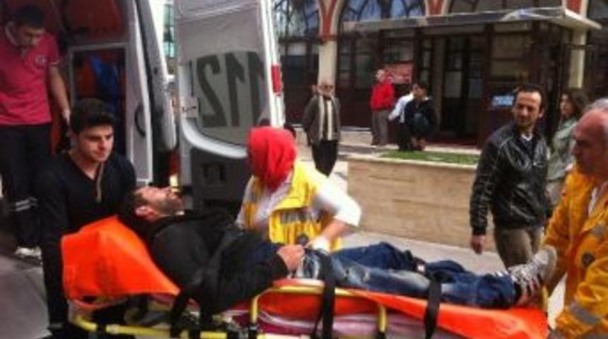 Alkol Komasına Giren Şahıs Hastaneye Kaldırıldı