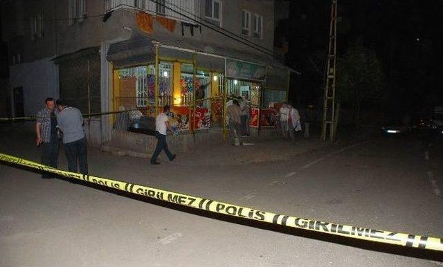 Batman’da Markete Ses Bombalı Saldırı