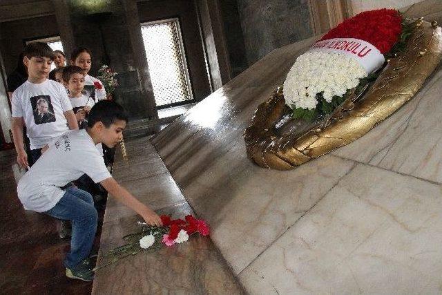&Ccedil;ankayalı Minikler Anıtkabir&rsquo;de 2