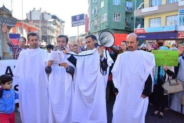 Mısır'daki İdam Kararları, Demirci'de Protesto Edildi