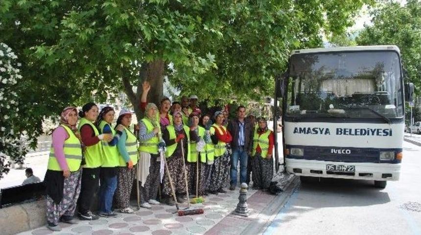 Amasya&rsquo;yı Temizleyen Anneler