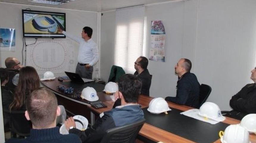 M&uuml;hendisler Timsah Arena'ya Hayran Kaldı