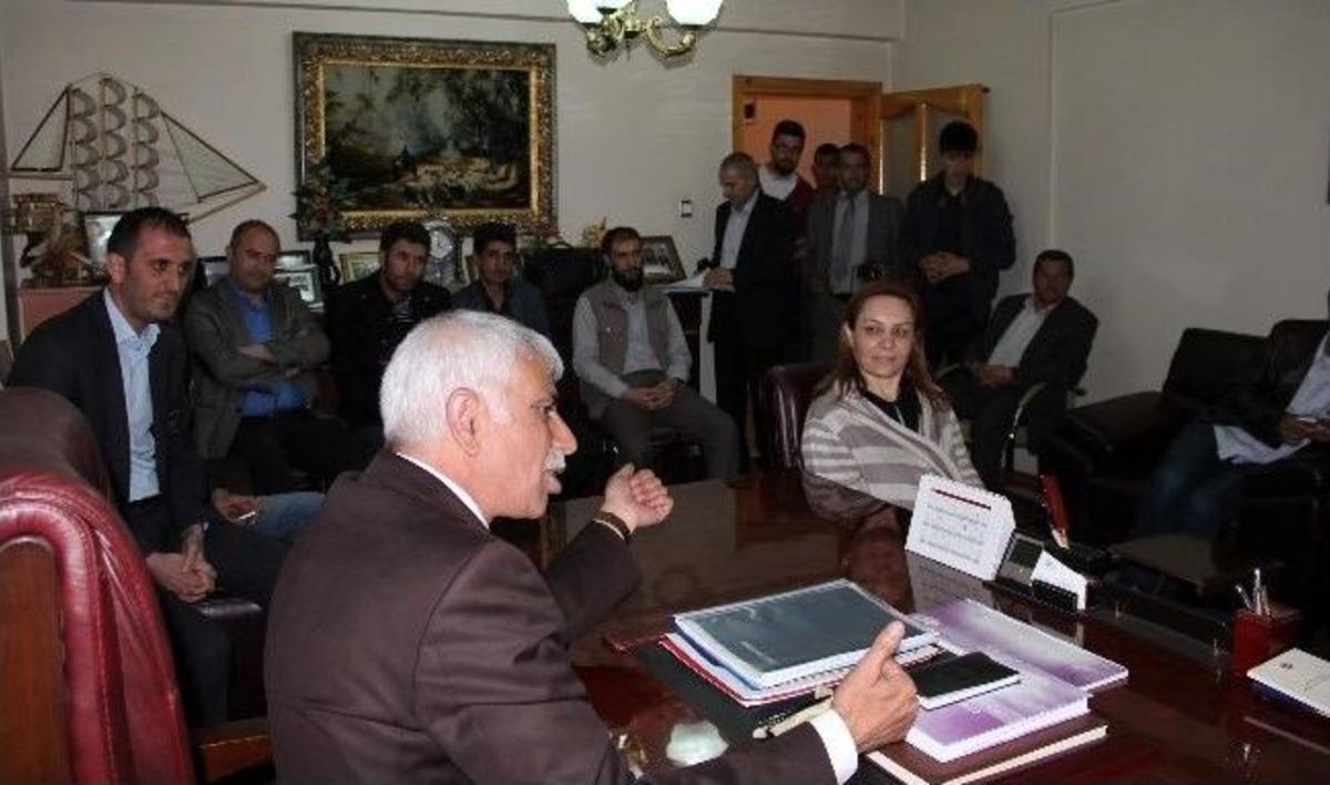 Ak Parti Heyetinden, Gazeteciler Cemiyetine Ziyaret