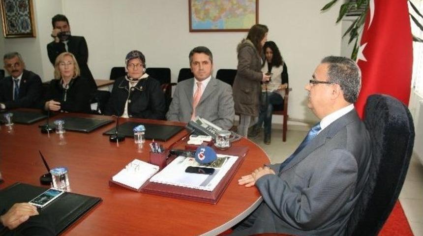 Vali Su, Yerel Meclis &Uuml;yelerini Ağırladı
