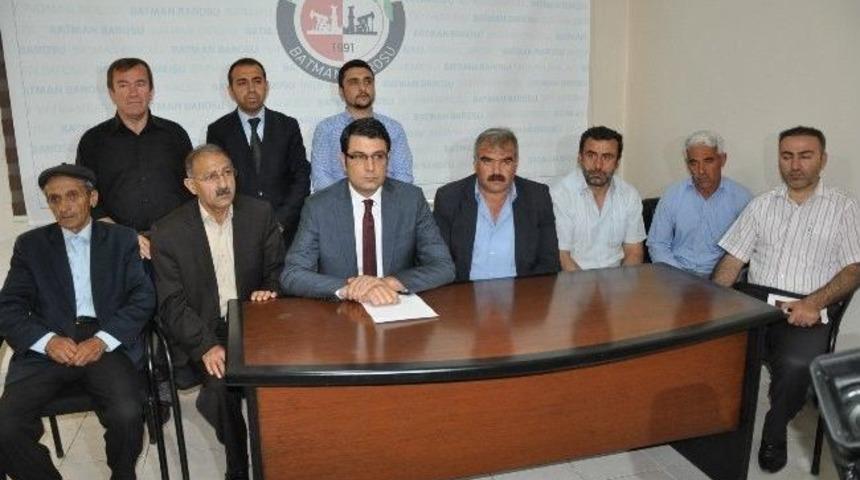 Batman Barosu Kışlalardaki Ş&uuml;pheli &Ouml;l&uuml;mlere Dikkat &Ccedil;ekilmesini İstedi