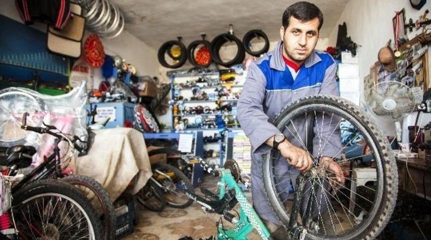 (&ouml;zel Haber) - Bisikletler Bahar Bakımında