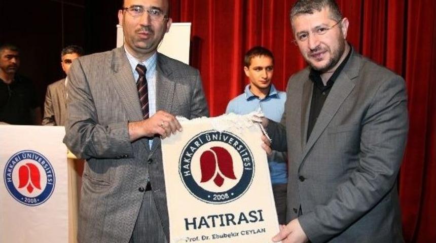 Hakkari&rsquo;de &ldquo;habbab Bin Ert&rdquo; Konferansı
