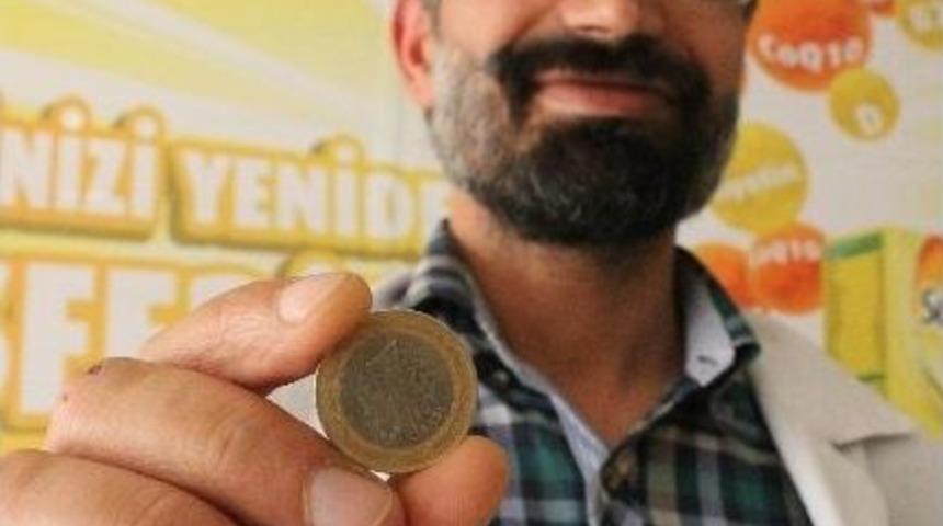 1 Lira İle Dolandırıcıları Yakalattı