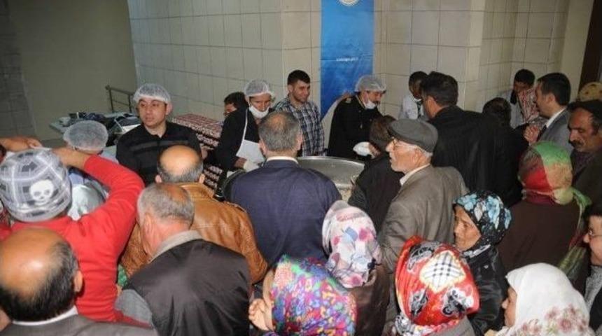Tokat&rsquo;ta 2 Bin Kişiye Kavurma İkramı