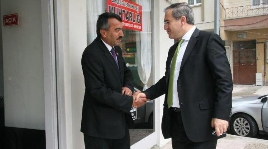 Kaymakam Beyazyıldız&rsquo;dan Hayırlı Olsun Ziyareti