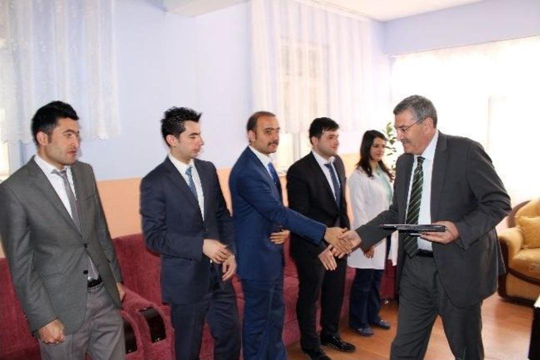 Ağrı Milli Eğitim M&uuml;d&uuml;r&uuml; Dursun&rsquo;un Patnos İl&ccedil;esine Ziyareti