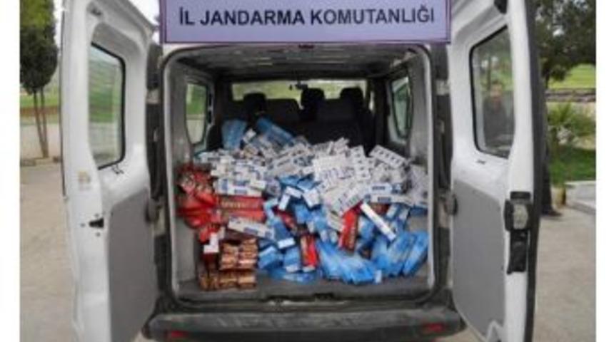 Kilis'te 34 Bin 270 Paket Ka&ccedil;ak Sigara Ele Ge&ccedil;irildi
