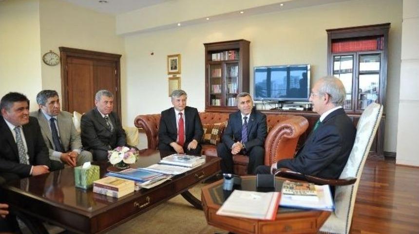 Birleşik Kamu-iş Konfederasyonu&rsquo;ndan Kılı&ccedil;daroğlu&rsquo;na Ziyaret