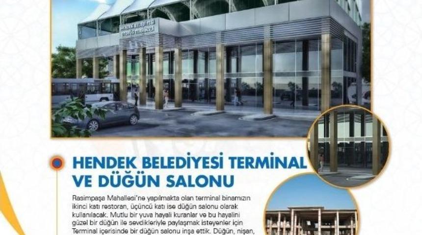 Terminal Ve D&uuml;ğ&uuml;n Salonu Bitme Aşamasına Geldi