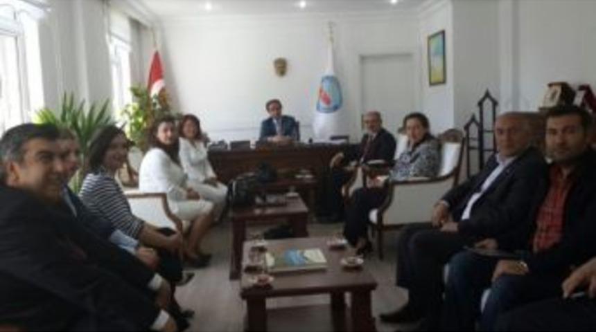 Kızılay Kadın Kollarından Kaymakam Erkan&rsquo;a Ziyaret