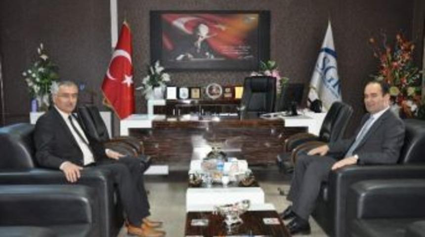 M&uuml;d&uuml;r Akg&uuml;l&rsquo;den Sgk&rsquo;ye Ziyaret