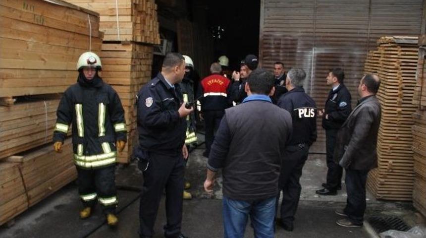 Sanayi Sitesinde Yangın Paniği