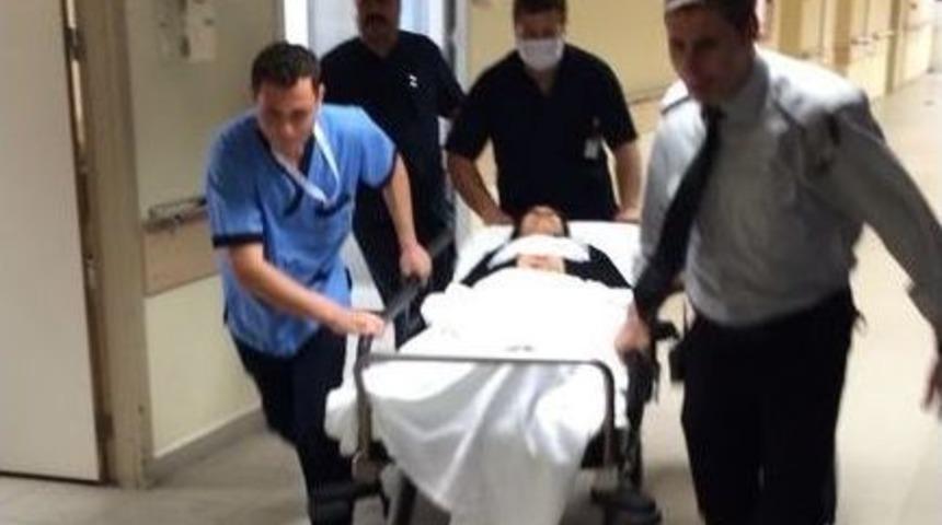 Tire'de Hastanede Ger&ccedil;eğini Aratmayan Yangın Tatbikatı