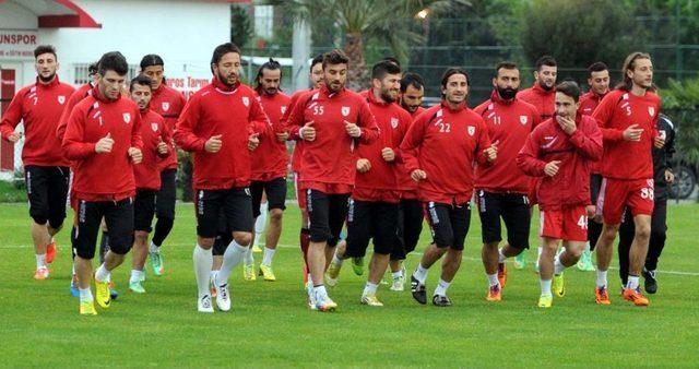 Samsunspor da, Ankaraspor Ma&ccedil;ı Hazırlıkları 2