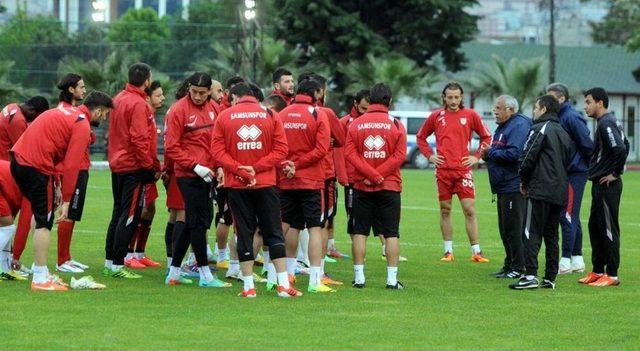 Samsunspor da, Ankaraspor Ma&ccedil;ı Hazırlıkları 3