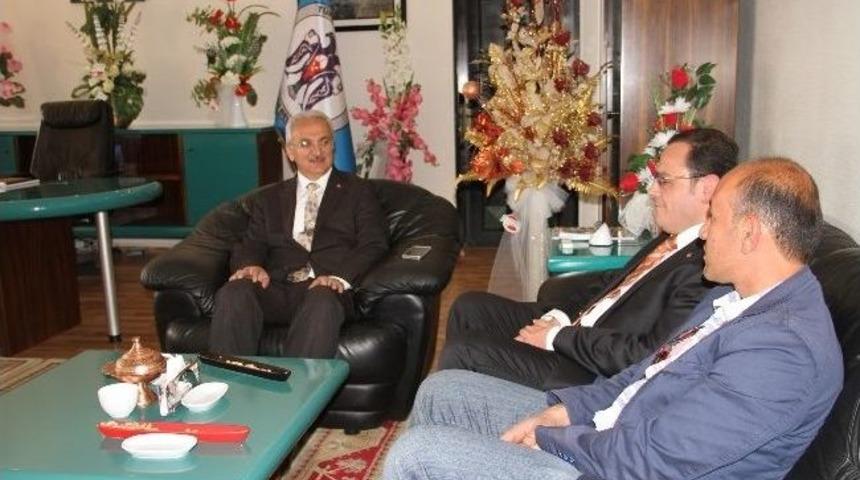 Ticaret Borsası&rsquo;ndan Başkan Başsoy&rsquo;a Ziyaret