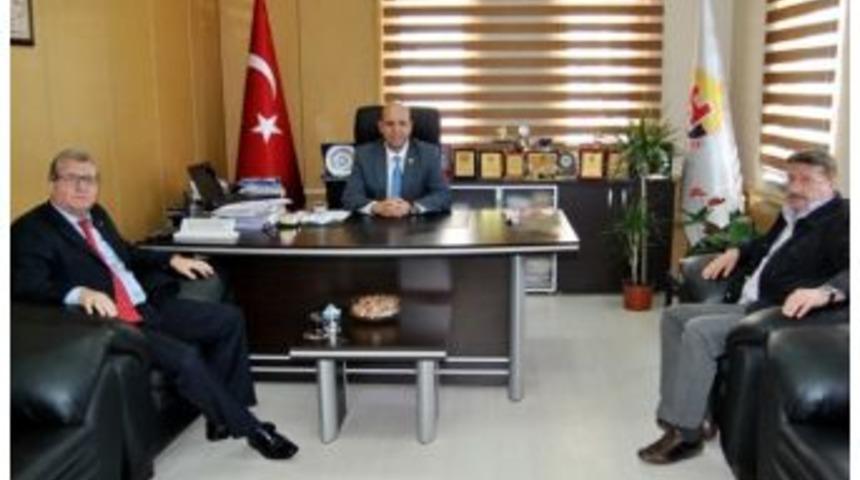 Ttb Y&ouml;netim Kurulu Başkanı Sarı&rsquo;dan Hayrabolu Belediye Başkanı Altayoğlu&rsquo;na Ziyaret