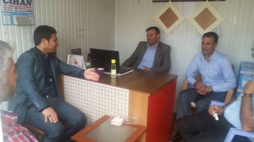 Ak Partili Kuşan&rsquo;dan Muhtarlara Ziyaret