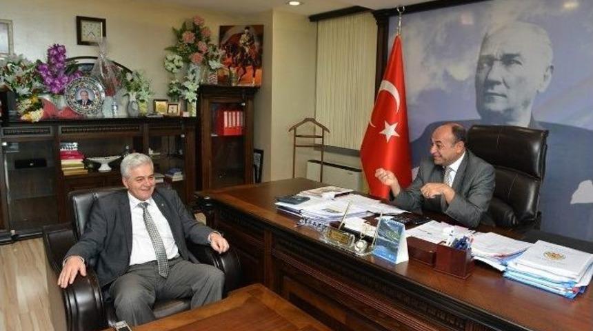 Başkan Hasan Arslan Meslektaşlarıyla Buluştu