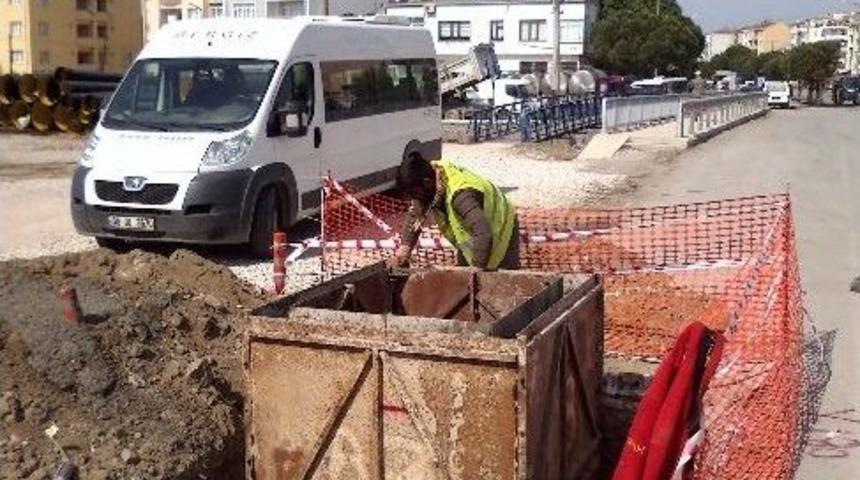 Lapseki&rsquo;de Su Kanalı &Ccedil;alışmaları