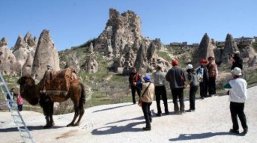 Kapadokya'yı 4 Ayda 656 Bin Turist Ziyaret Etti