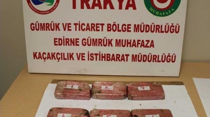Kapıkule'de 3 Kilo Eroin Ele Ge&ccedil;irildi