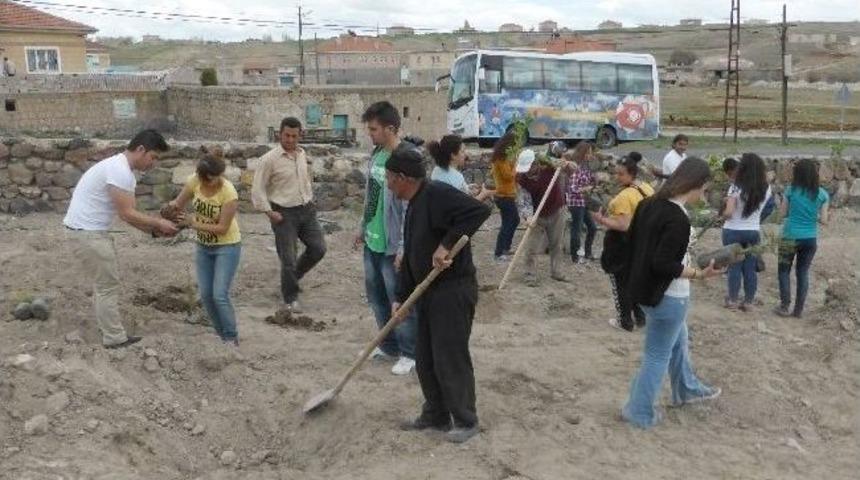 Nevşehir&rsquo;de K&ouml;y Okulları Ağa&ccedil;landırılıyor