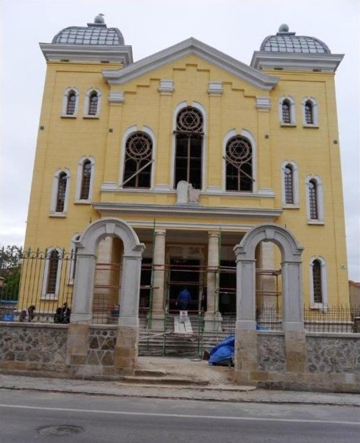 B&uuml;y&uuml;k Sinagog'un Restorasyonunda Sona Yaklaşılıyor