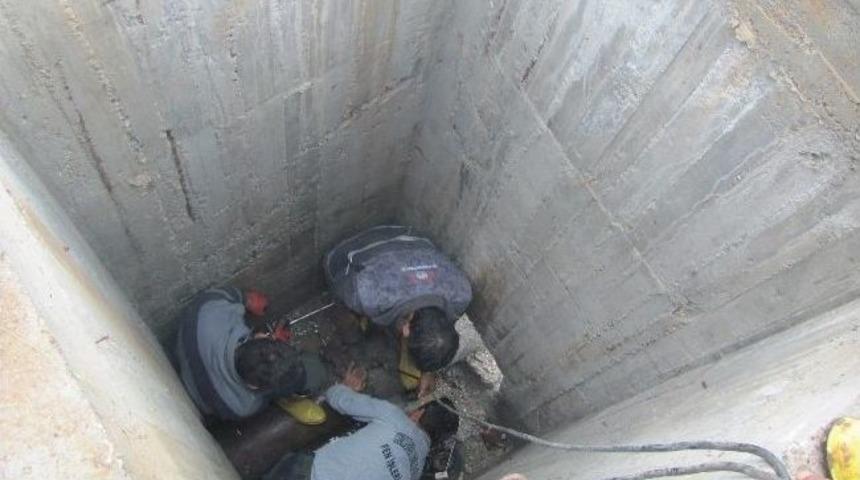 Heyelan Sonucu Patlayan Boru Arızası İki G&uuml;nde Giderildi