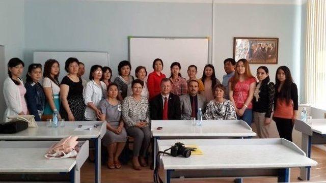 Aü Heyetinden Kazakistan Korkut Ata Üniversitesi’ne Ziyaret