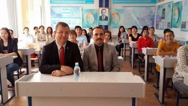 Aü Heyetinden Kazakistan Korkut Ata Üniversitesi’ne Ziyaret