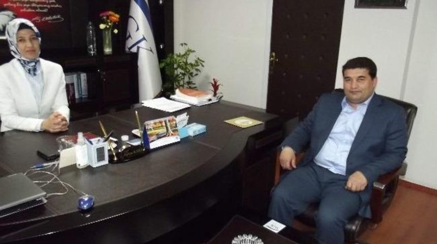 M&uuml;siad Y&ouml;netiminden, Sgk İl M&uuml;d&uuml;r&uuml; Ayten Kara&rsquo;ya Ziyaret