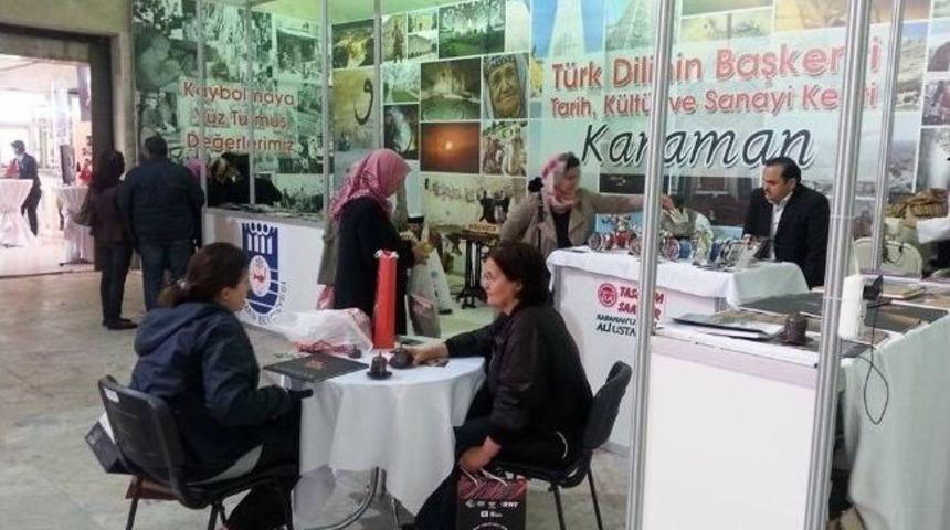 Karaman Belediyesi'nin Standı B&uuml;y&uuml;k İlgi G&ouml;r&uuml;yor