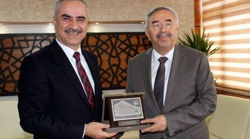 M&uuml;staşar Soluk&rsquo;tan, Sivas Belediye Başkanı Aydın&rsquo;a Ziyaret