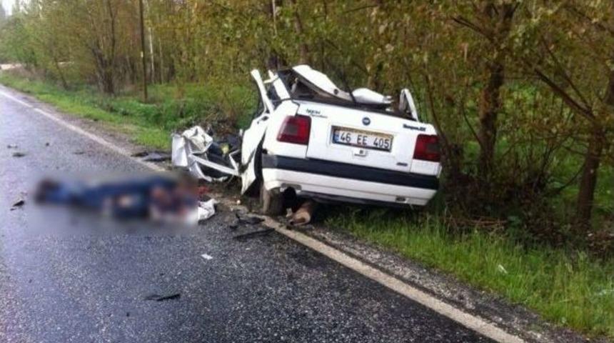 Kahramanmaraş'ta Otomobil Takla Attı: 1 &Ouml;l&uuml;