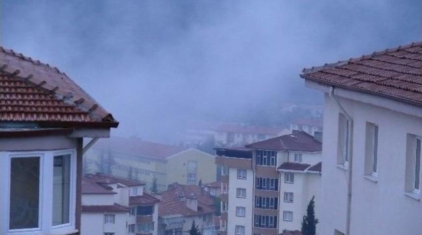 Bilecik'te Sis Etkili Oldu