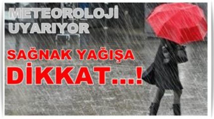 Meteoroloji'den Kuvvetli Yağış Uyarısı