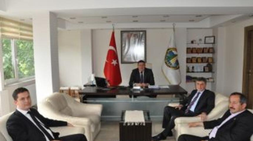 Kandilli Belediye Başkanı Nuri Tekini ziyaret etti