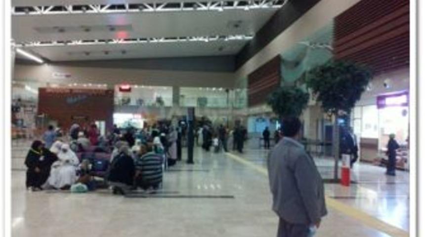 Elazığ Hava Limanında Alarm Paniği