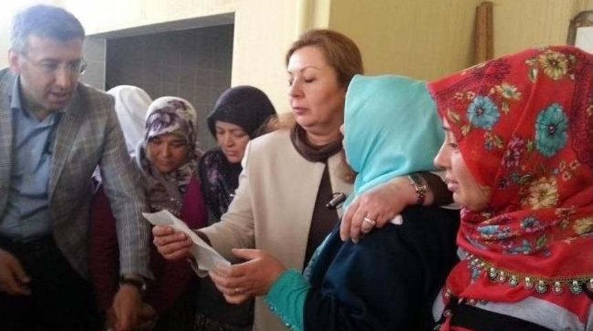 Milletvekili &Uuml;lker Can, Sarıcakaya İl&ccedil;esinde