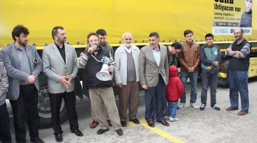 Bursa&rsquo;dan Suriye&rsquo;ye 50 Ton Un