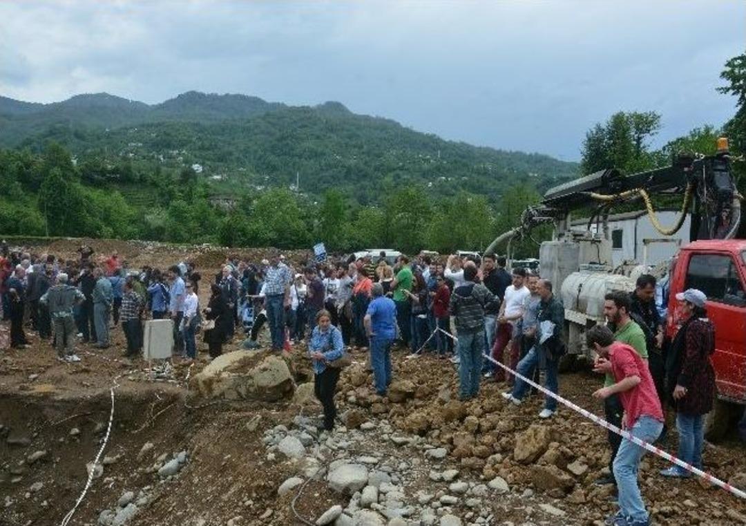 Artvin&rsquo;de Hes Protestosu