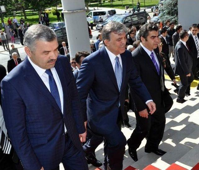 G&uuml;l, Kocasinan Belediye Başkanı Mustafa &Ccedil;elik i Ziyaret Etti 1