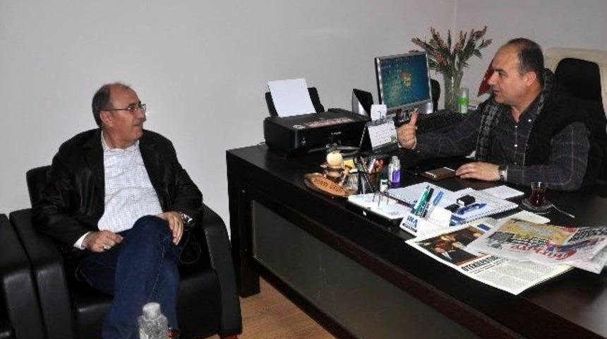 Balıkesir Emniyet M&uuml;d&uuml;r&uuml; İha'yı Ziyaret Etti